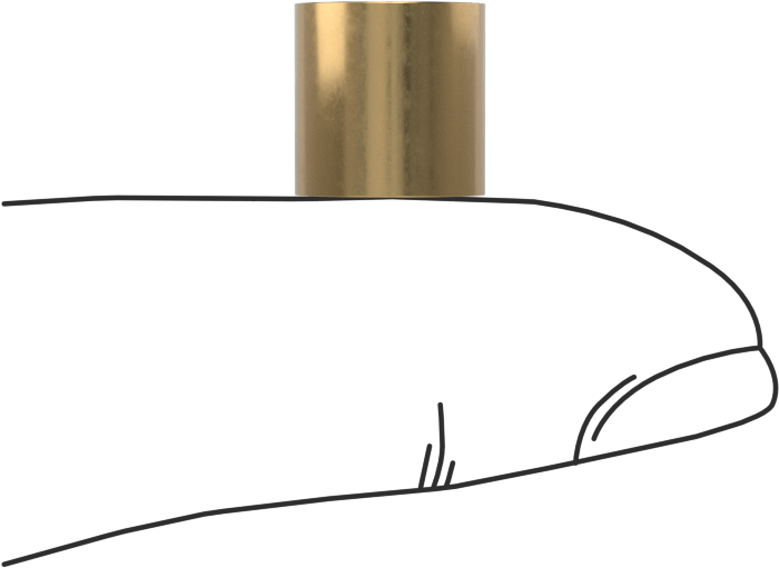 Yüksek Mukavemetli Kimyasal Dayanıklı 954 Bronz Kovanlı Rulman, 5/16“ Mil Çapı ve 3/8” Muhafaza İç Çapı için, 3/8" Uzunluk