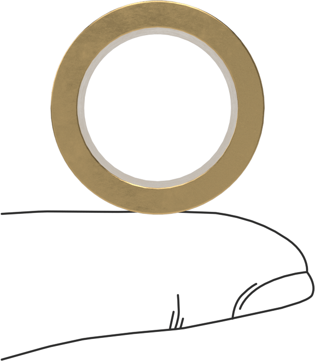 Yüksek Mukavemetli Kimyasal Dayanıklı 954 Bronz Kovanlı Rulman, 3/4“ Mil Çapı ve 1” Gövde İç Çapı için, 5/8" Uzunluk