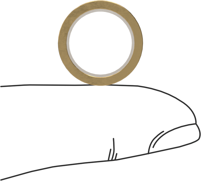 Yüksek Mukavemetli Kimyasal Dayanıklı 954 Bronz Kovanlı Rulman, 1/2“ Mil Çapı ve 5/8” Muhafaza İç Çapı için, 1/2" Uzunluk