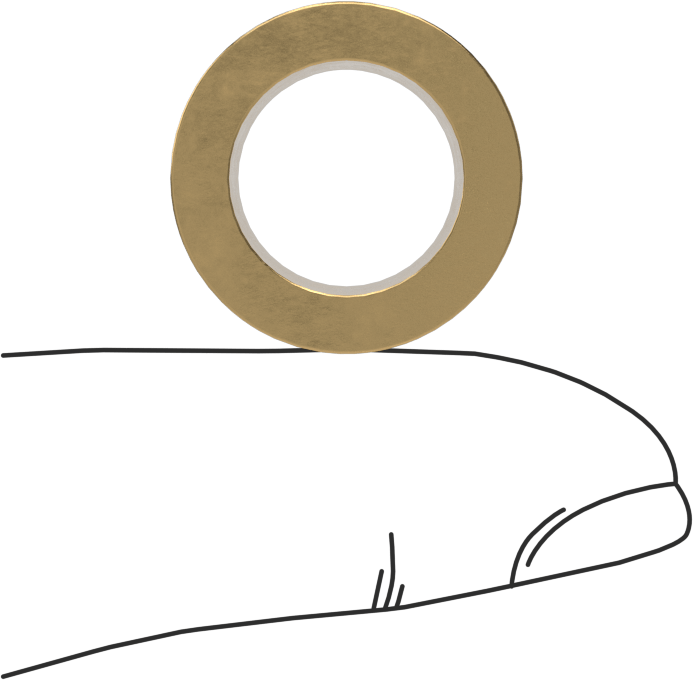 Yüksek Mukavemetli Kimyasal Dayanıklı 954 Bronz Kovanlı Rulman, 1/2“ Mil Çapı ve 3/4” Muhafaza İç Çapı için, 1/2" Uzunluk