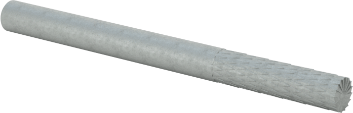Yüzey Karbür Kare Uçlu Freze, 1/8" Freze Çapı, İnce Aralıklı