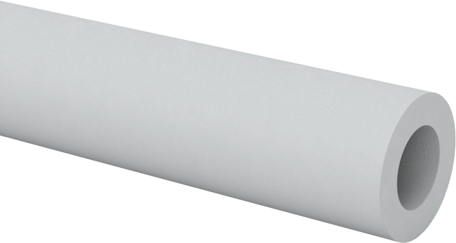 Sürekli Esnek Isıyla Daralan Boru, Aşınmaya Dayanıklı, Sıkıştırma Öncesi 0,12" İç Çap, 2 Ayak Uzunluk