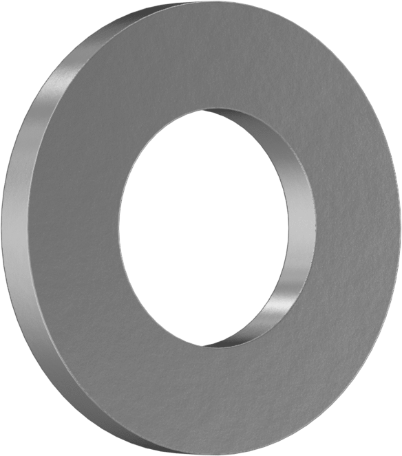 Yüksek Yük Kimyasal Dayanıklı Baskı Yatağı, 5/8" Mil için, 1-3/16" OD, 1/8" Kalınlık, 954 Yatak Bronzu