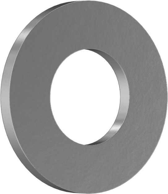 Yüksek Yük Kimyasal Dayanıklı Baskı Yatağı, 3/8" Mil Çapı, 1/16" Kalınlık, 954 Yatak Bronzu