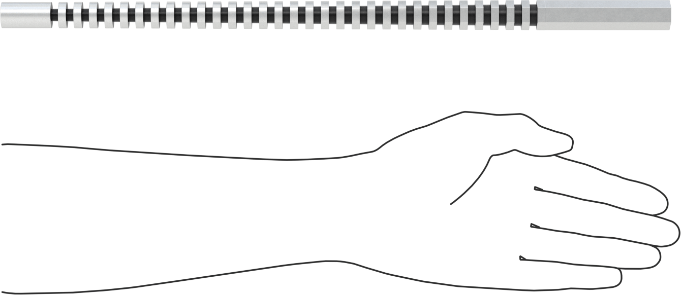 5/8" Altıgen Broş