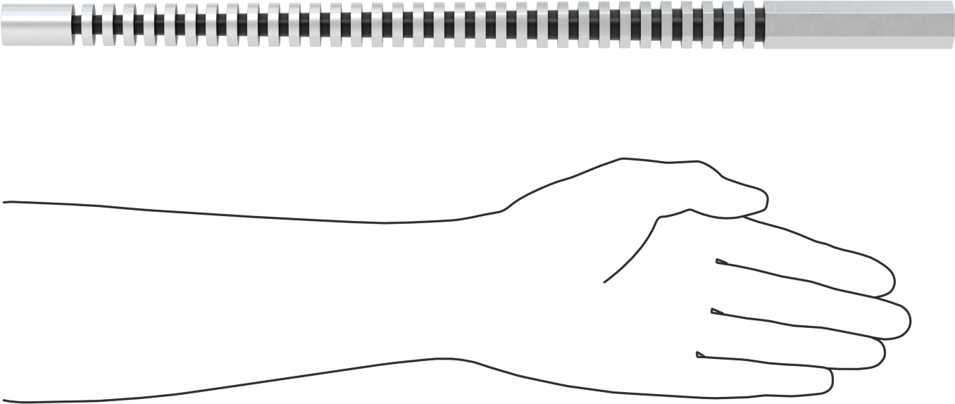 3/4" Altıgen Broş