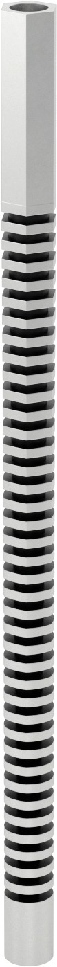 1" Altıgen Broş