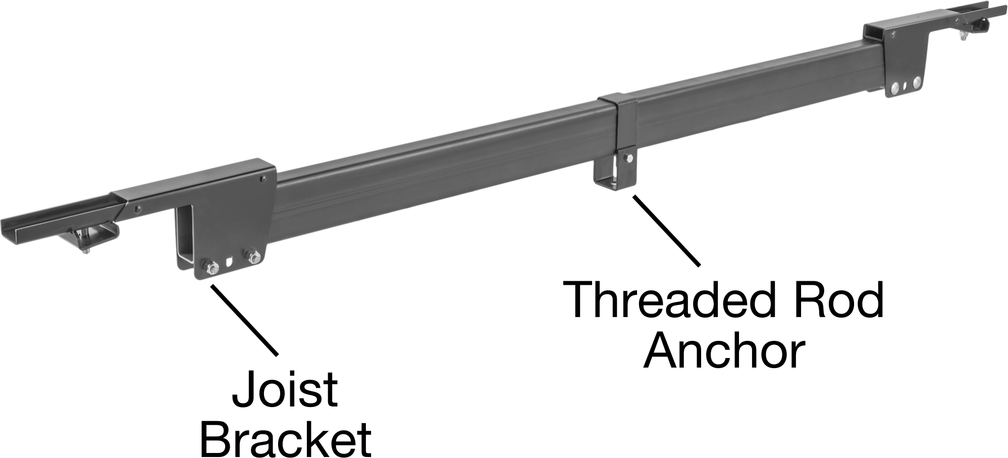 Threaded Rod Hanger Beam, 5 Feet Joist-to-Joist Length