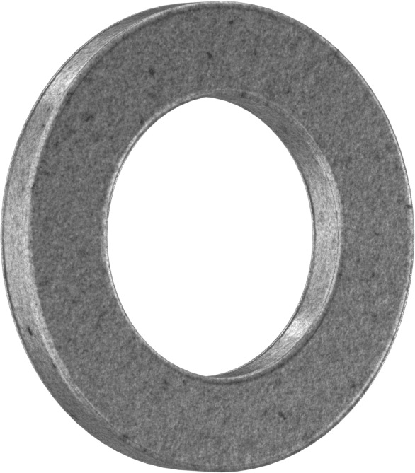 Yüksek Yük Yağ Emdirilmiş Baskı Rulmanı, 3/4" Mil Çapı için, 1-1/4" OD, 1/8" Kalınlık