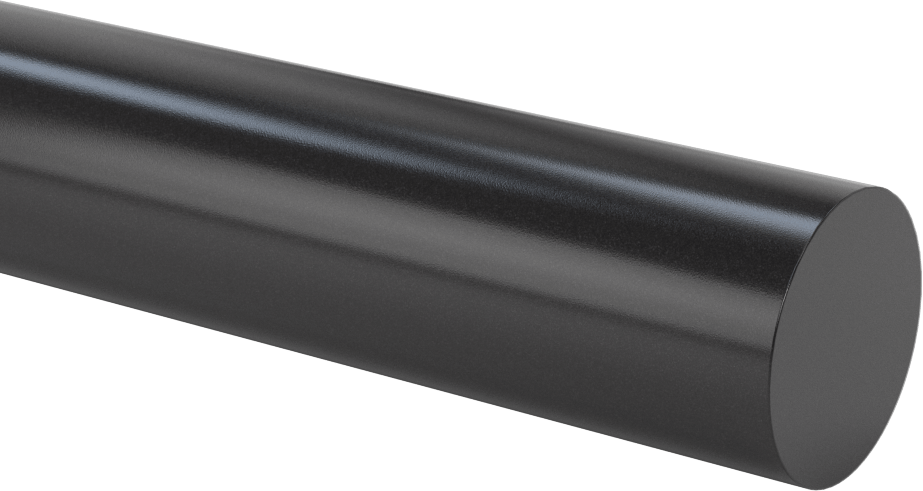 MDS Dolgulu Döküm Naylon Çubuk, Kolay İşlenebilir, Aşınmaya Dayanıklı, 1-1/4" Çap