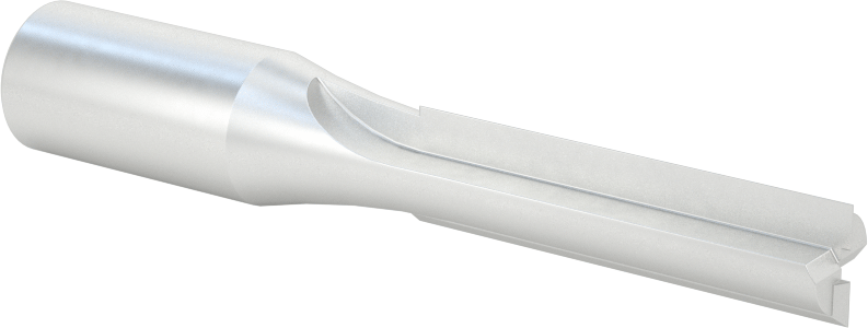 Ahşap için Freze Ucu, Sunta ve Kontrplak, Kaplamasız Yüksek Hızlı Çelik, 3/8" Kesme Çapı, 1-1/2" Kesme Uzunluğu