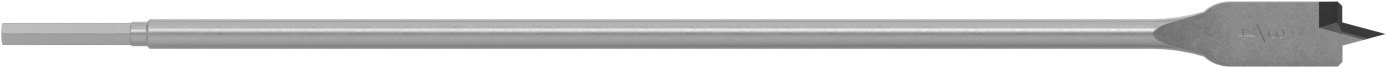 Ahşap için Düz Uçlu Matkap Ucu, 3/4" Boyut, 16" Toplam Uzunluk