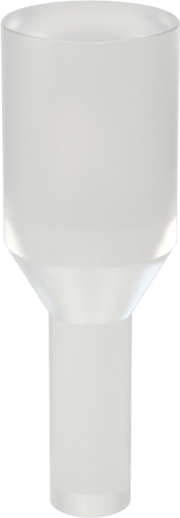 Yüksek Sıcaklığa Dayanıklı Çekmeli Yuvarlak Tapa, 3/4" İç Çap, 1" Yükseklik