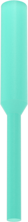 Yüksek Sıcaklığa Dayanıklı Çekmeli Yuvarlak Tapa, 1/4" İç Çap için, 1" Yükseklik