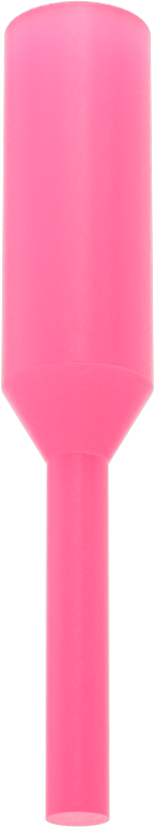 Yüksek Sıcaklığa Dayanıklı Çekmeli Yuvarlak Tapa, 3/8" İç Çap için, 1" Yükseklik