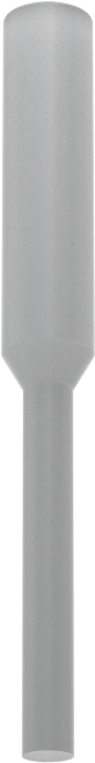 Yüksek Sıcaklığa Dayanıklı Çekmeli Yuvarlak Tapa, 5/32" İç Çap için, 5/8" Yüksek