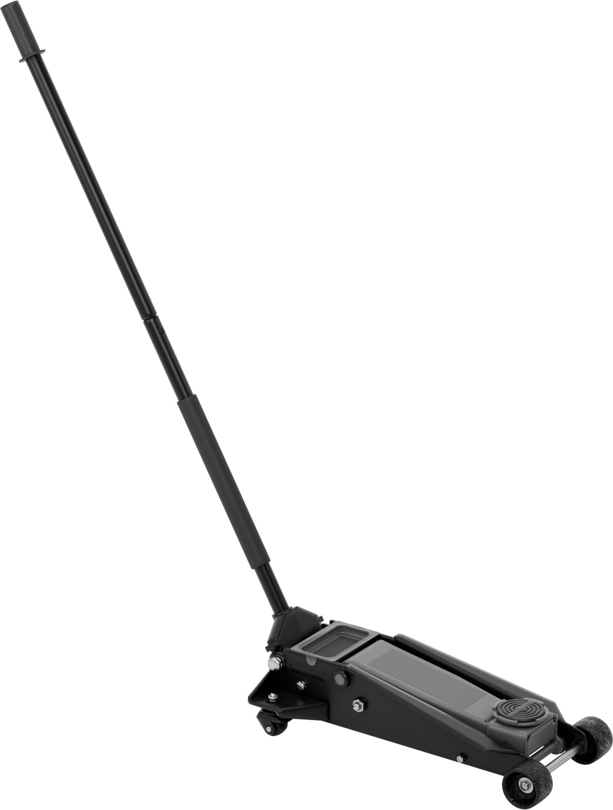 Tekerlekli ve Düz Seleli Hidrolik Kriko, 7000 lbs. Kapasite, 5-1/8“ ila 21-1/2” Yükseklik