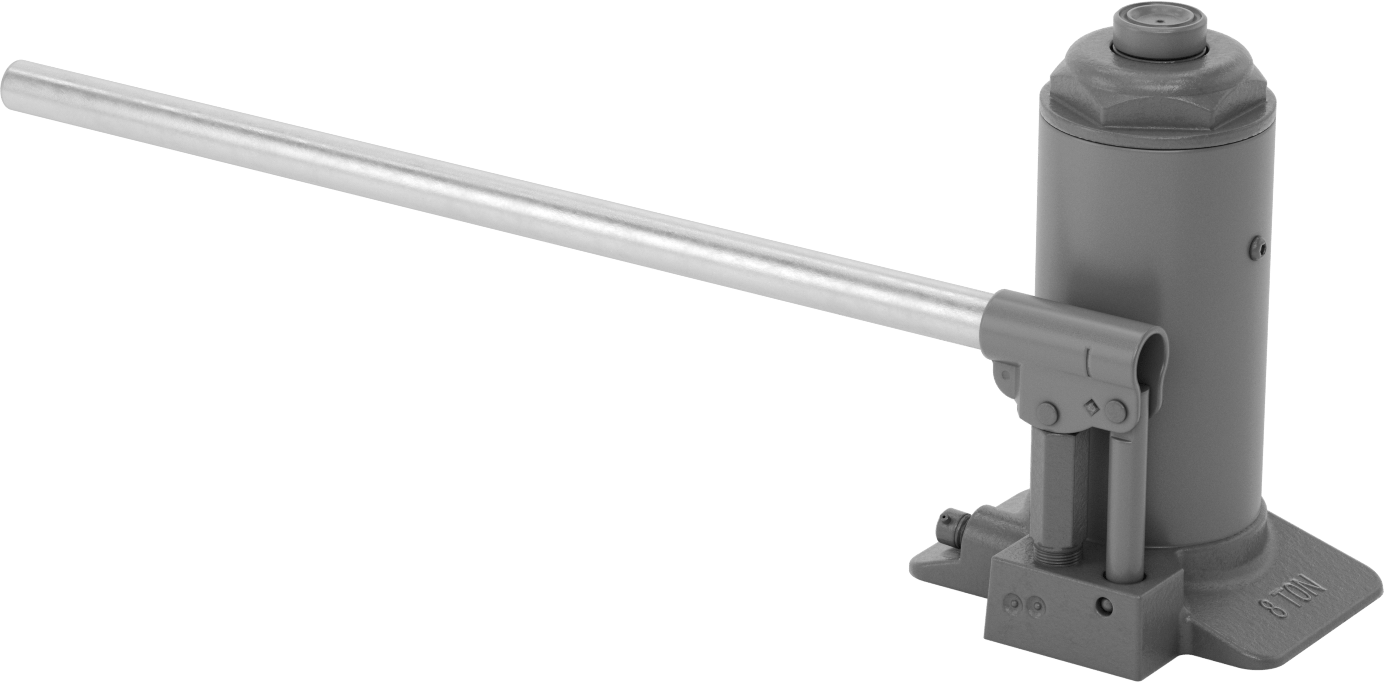 Ağır Hizmet Tipi Hidrolik Şişe Krikosu, 16000 lbs. Kapasite, 9-1/8“ ila 19-1/2” Yükseklik