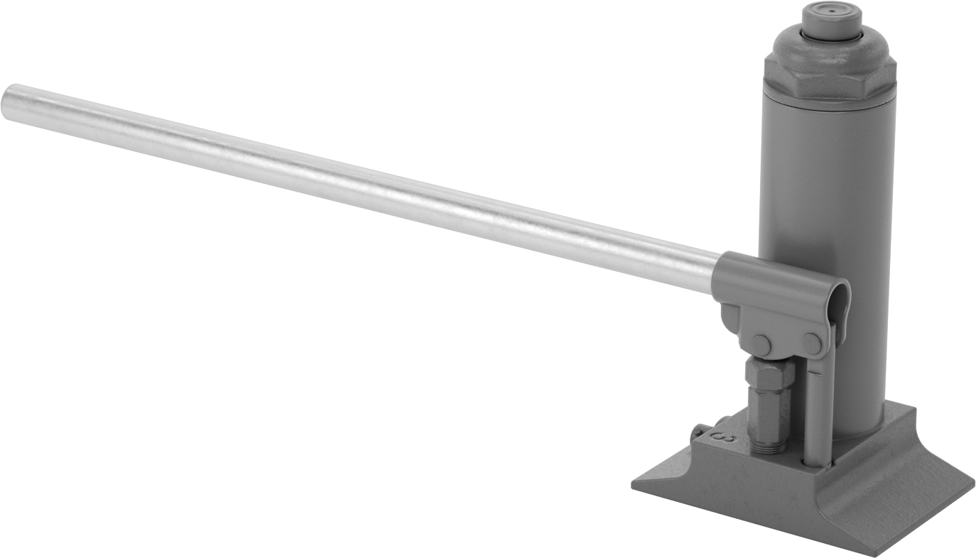 Ağır Hizmet Tipi Hidrolik Şişe Krikosu, 6000 lbs. Kapasite, 10-1/4“ ila 20-1/2” Yükseklik