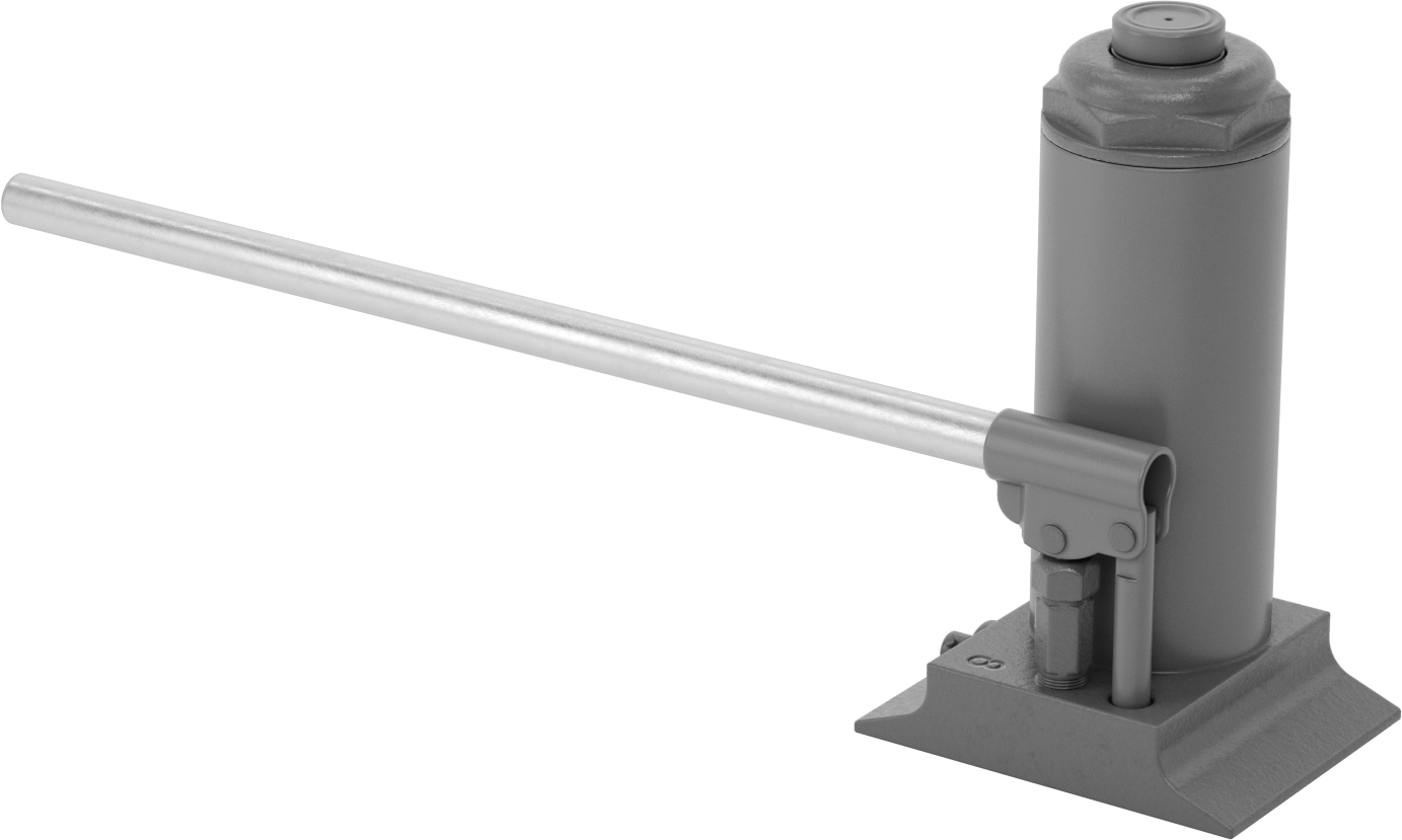 Ağır Hizmet Tipi Hidrolik Şişe Krikosu, 16000 lbs. Kapasite, 11“ ila 23-1/2” Yükseklik
