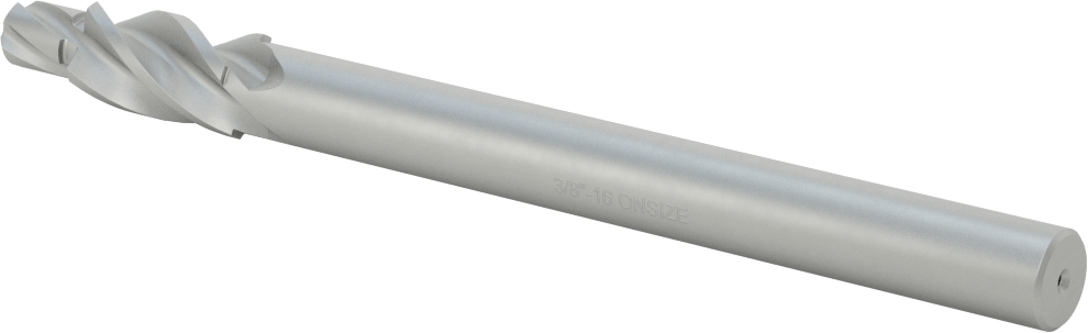 Yüksek Hızlı Çelik Yerleşik Pilot Havşa, 3/8" Vida Boyutu için