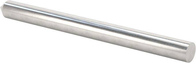Kaplamasız Karbür Havşa, Vidalar için, 82 Derece, 1 Yiv, 1/8" Gövde Çapı