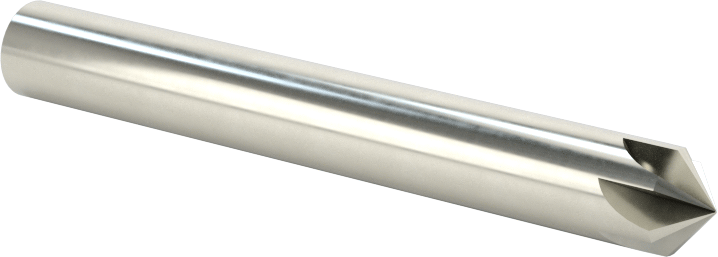 Kaplamasız Karbür Havşa, Perçinler için, 6 Yiv, 1/4" Gövde Çapı