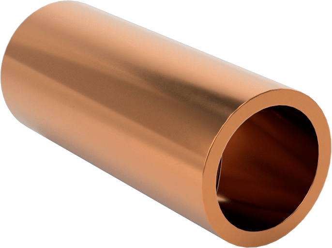 954 Yatak Bronzu Yivli Kovan Rulman, 1/2“ Mil Çapı ve 5/8” Muhafaza İç Çapı için, 1-1/2" Uzunluk