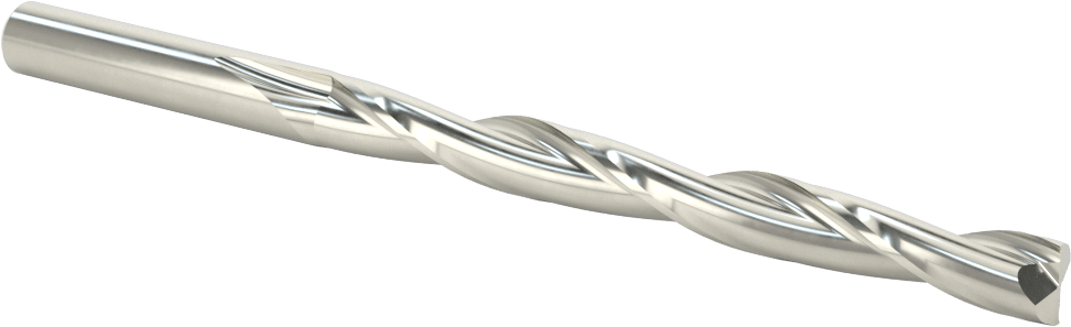 Köpük için Spiral Freze Ucu, Karbür, Yukarı Doğru Yonga Çıkarma, 3/8" Kesme Çapı