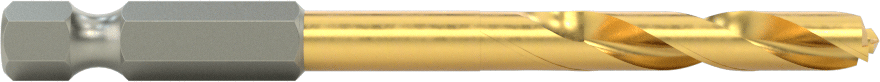 Altıgen Şaftlı Matkap Ucu, TiN Kaplamalı, 7/32" Boyut