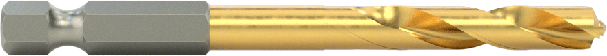 Altıgen Şaftlı Matkap Ucu, TiN Kaplamalı, 15/64" Boyut
