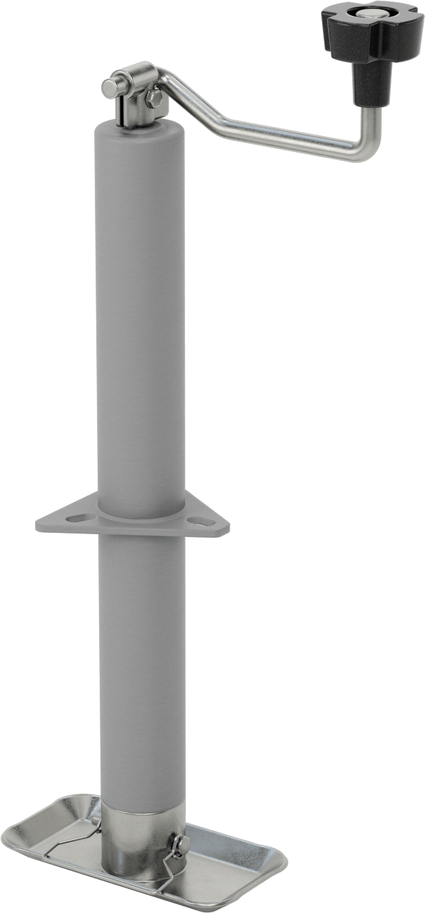 Seviyeleme Krikosu, Üçgen Plakalı Delikli Montaj, 10-1/8“ ila 25-1/8” Yükseklik