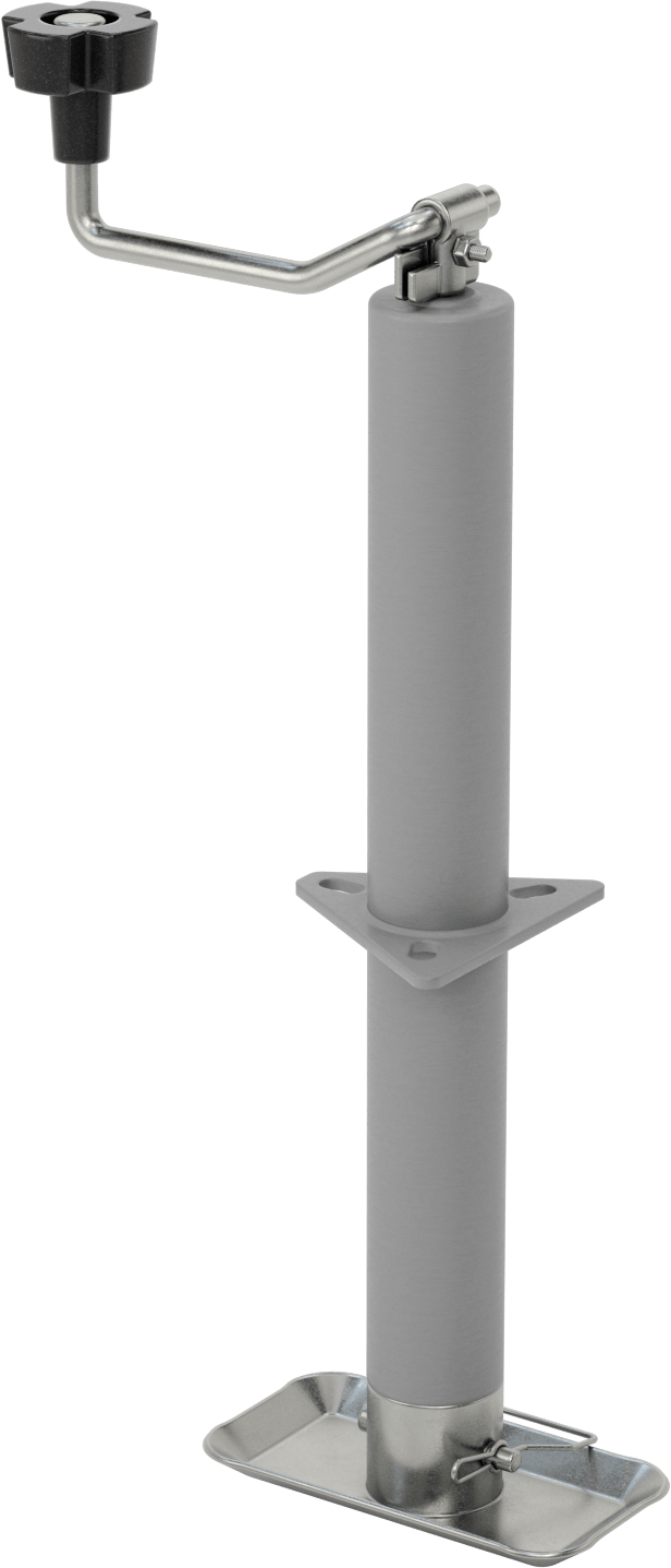 Seviyeleme Krikosu, Üçgen Plakalı Delikli Montaj, 10-1/8“ ila 25-1/8” Yükseklik