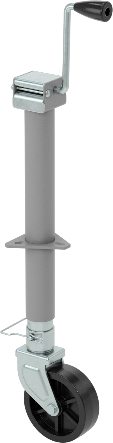 Seviyeleme Krikosu, Tekerlekli, Delikli Montaj, 1200 lb. Kapasite