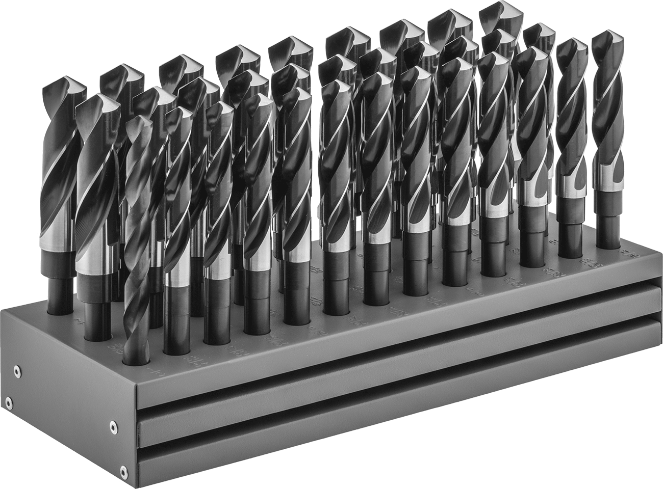 1/2" Çapında Daraltılmış Şaftlı Matkap Ucu, 33 Parça Set