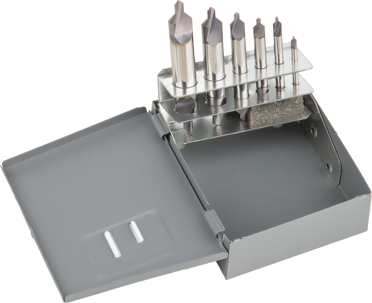 Karbür Merkez Matkap, TiAlN Kaplamalı, 82 Derece Havşa, 6 Parça Set
