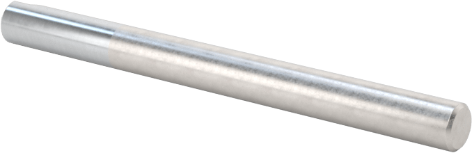 Karbür Havşa, Perçinler için, TiCN Kaplamalı, 1 Yiv, 1/8" Gövde Çapı