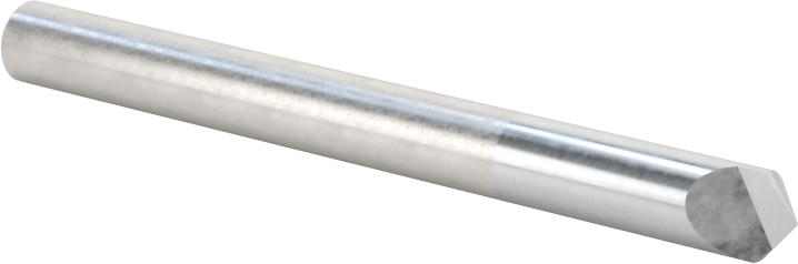 Karbür Havşa, Perçinler için, TiCN Kaplamalı, 1 Yiv, 3/16" Gövde Çapı