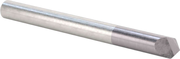 Karbür Havşa, Perçinler için, TiAlN Kaplamalı, 1 Yiv, 3/16" Gövde Çapı