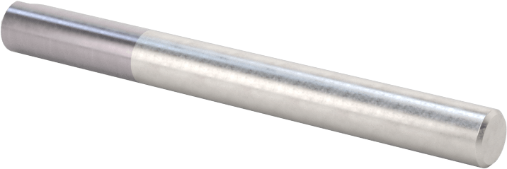 Karbür Havşa, Perçinler için, TiAlN Kaplamalı, 1 Yiv, 3/16" Gövde Çapı