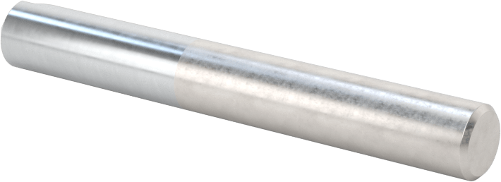 Karbür Havşa, Perçinler için, TiCN Kaplamalı, 1 Yiv, 1/4" Gövde Çapı