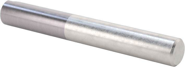 Karbür Havşa, Perçinler için, TiAlN Kaplamalı, 1 Yiv, 1/4" Gövde Çapı