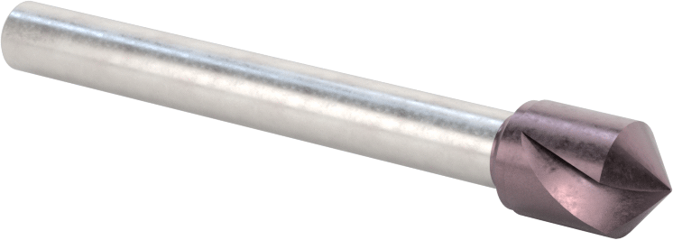 Karbür Havşa, Perçinler için, TiCN Kaplamalı, 1 Yiv, 3/8" Gövde Çapı