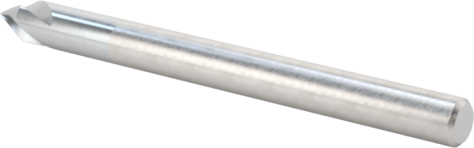 Karbür Havşa, Torna Merkezi için, TiCN Kaplamalı, 3 Oluk, 1/8" Gövde Çapı