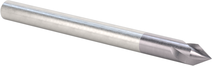 Karbür Havşa, Torna Merkezi için, TiAlN Kaplamalı, 3 Oluk, 1/8" Gövde Çapı