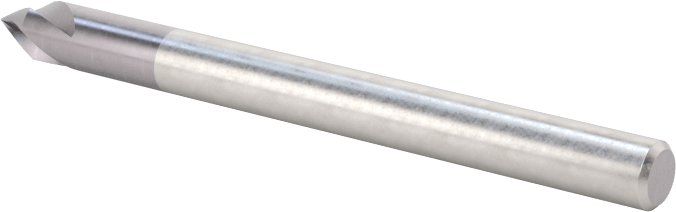 Karbür Havşa, Torna Merkezi için, TiAlN Kaplamalı, 3 Oluk, 1/8" Gövde Çapı