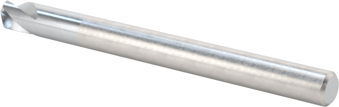 Karbür Havşa, Perçinler için, TiCN Kaplamalı, 3 Oluk, 1/8" Gövde Çapı
