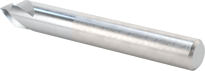 Karbür Havşa, Torna Merkezi için, TiCN Kaplamalı, 3 Oluk, 1/4" Gövde Çapı