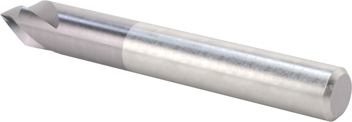 Karbür Havşa, Torna Merkezi için, TiAlN Kaplamalı, 3 Oluk, 1/4" Gövde Çapı