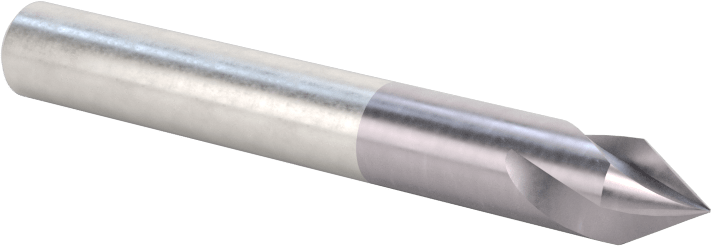 Karbür Havşa, Torna Merkezi için, TiAlN Kaplamalı, 3 Oluk, 1/4" Gövde Çapı